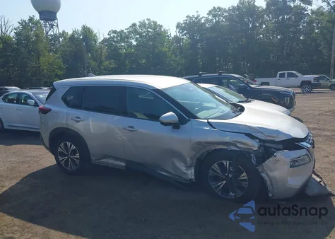 2021 Nissan Rogue Sv из США, поврежденный, VIN 5N1AT3BB8MC736504